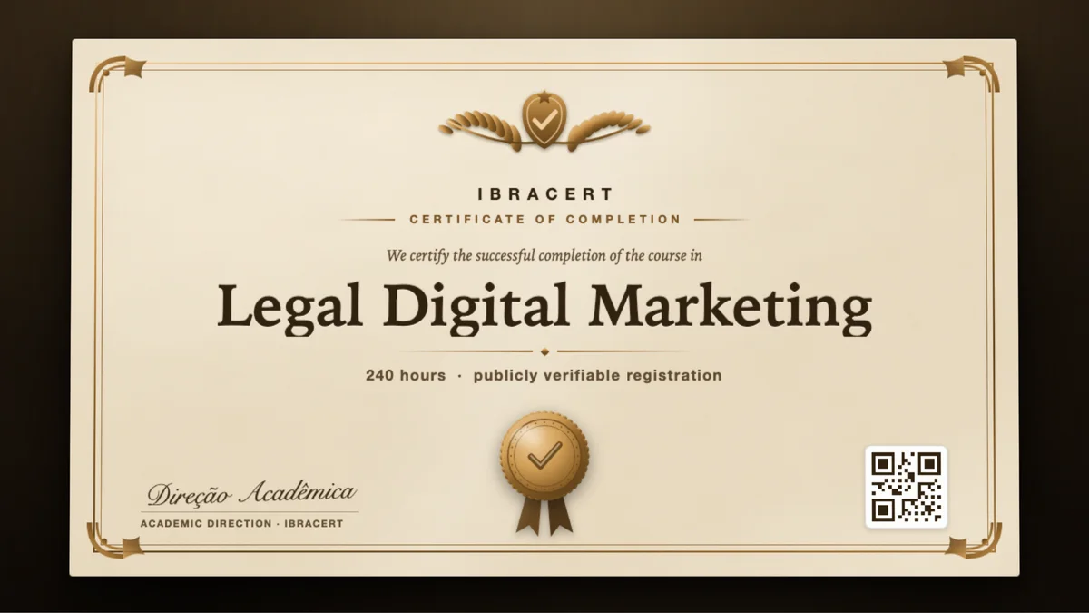 Cover of the Legal Digital Marketing course