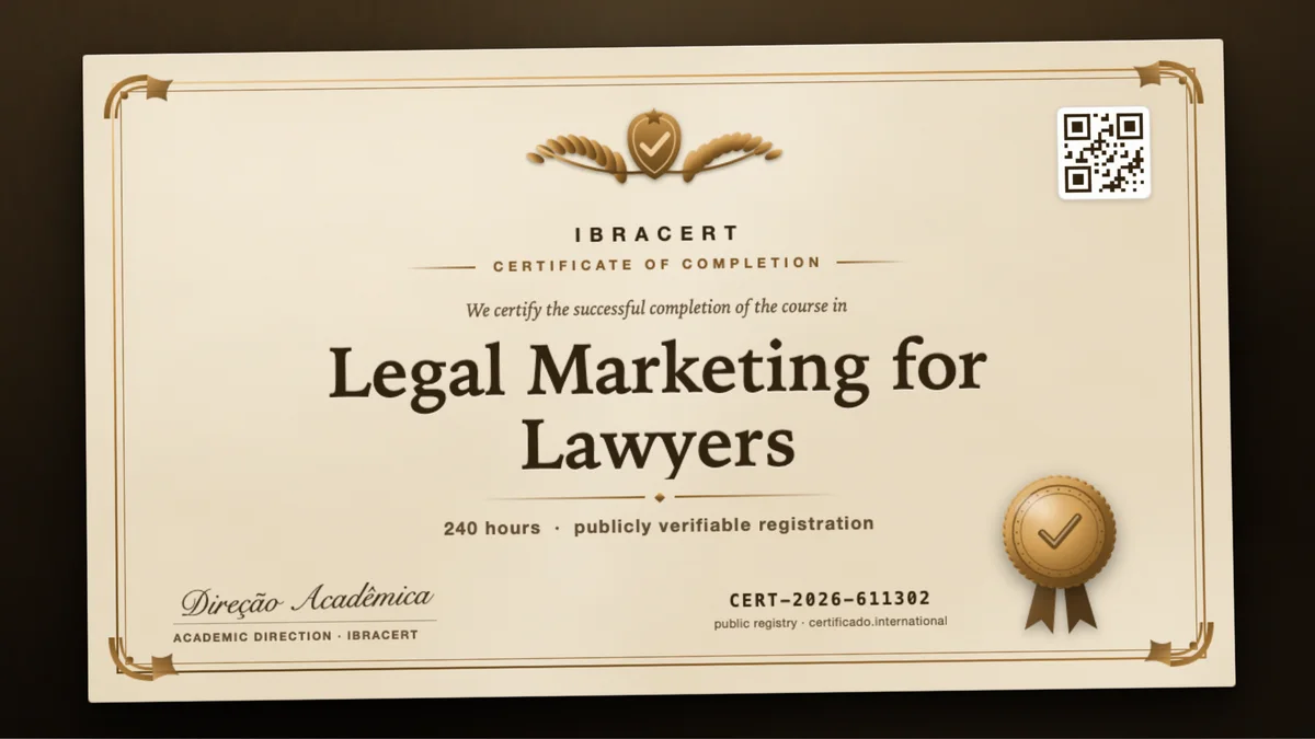 Cover of the Legal Marketing for Lawyers course