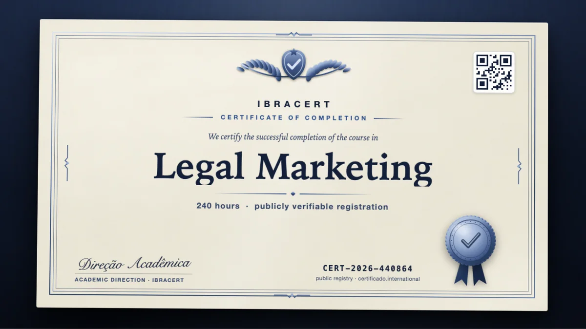 Cover of the Legal Marketing course