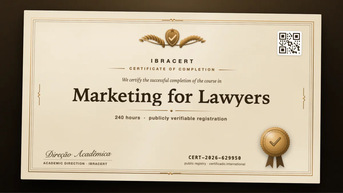 Cover of the Marketing for Lawyers course