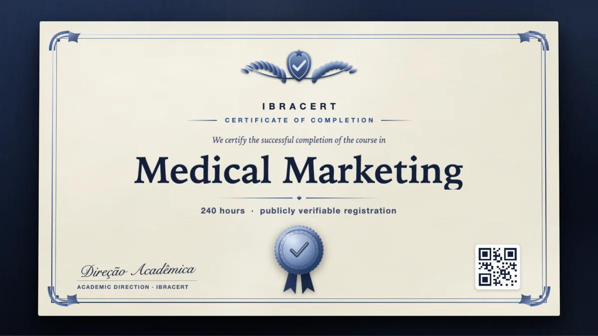 Cover of the Medical Marketing course