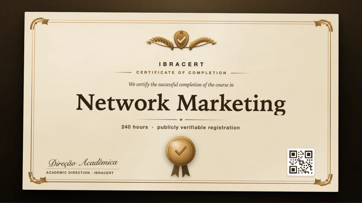 Cover of the Network Marketing course