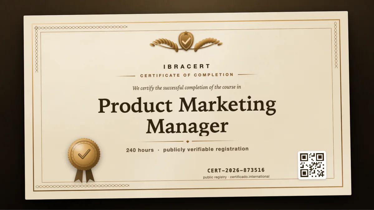 Cover of the Product Marketing Manager course