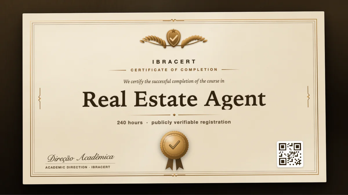 Cover of the Real Estate Agent course