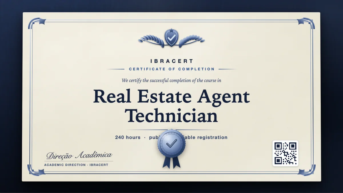 Cover of the Real Estate Agent Technician course