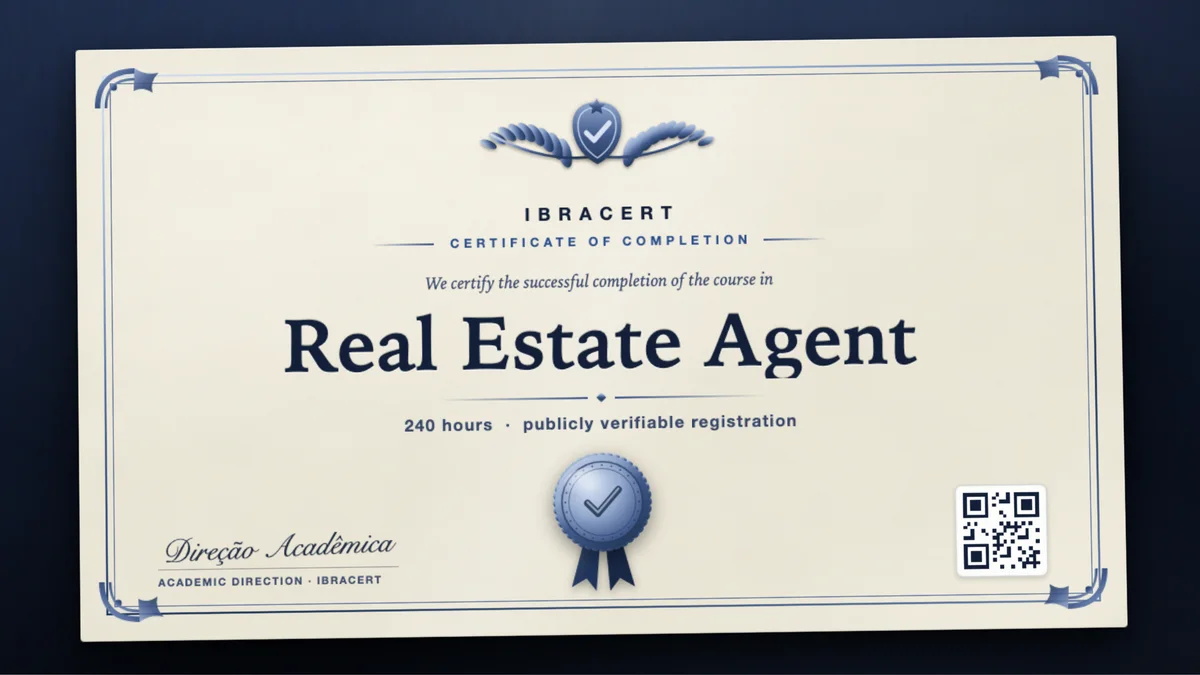 Cover of the Real Estate Agent course