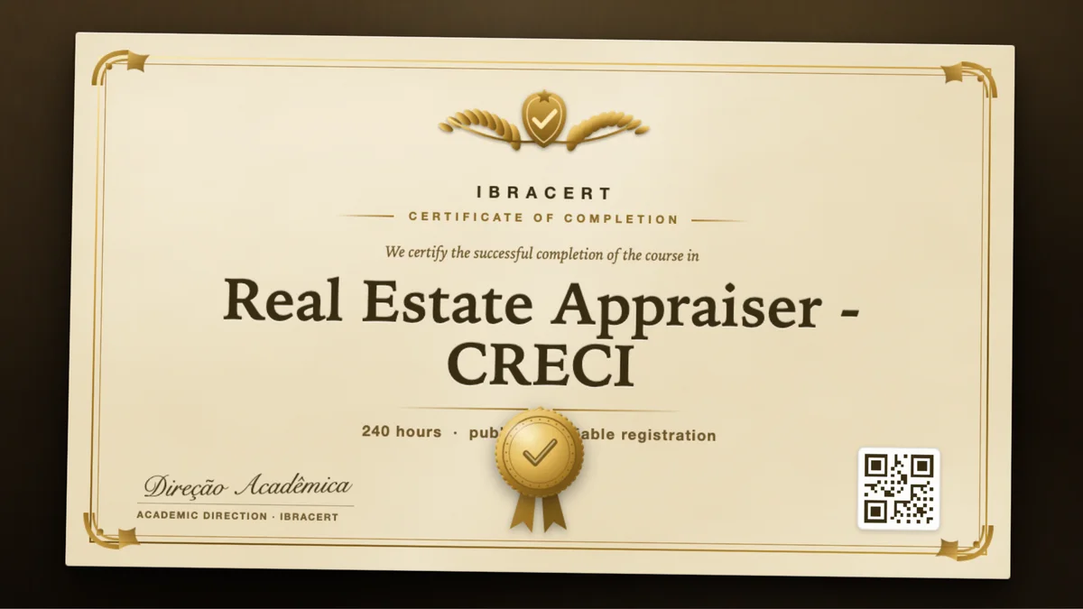Cover of the Real Estate Appraiser - CRECI course