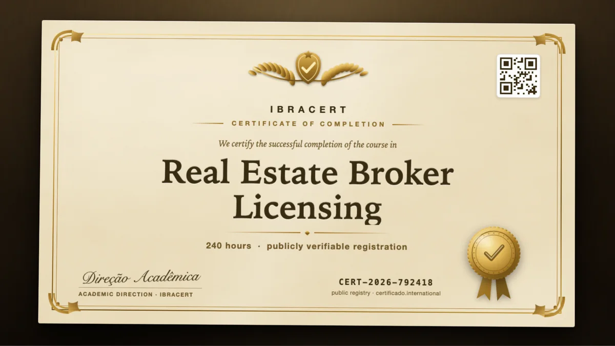 Cover of the Real Estate Broker Licensing course