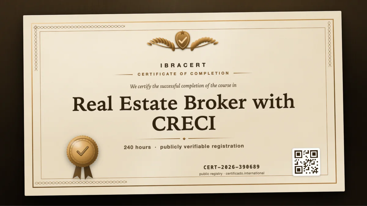 Cover of the Real Estate Broker with CRECI course