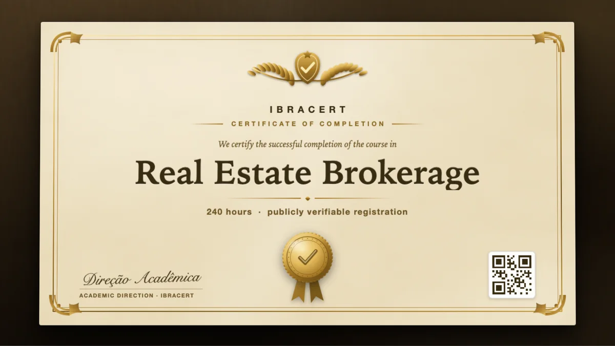 Cover of the Real Estate Brokerage course