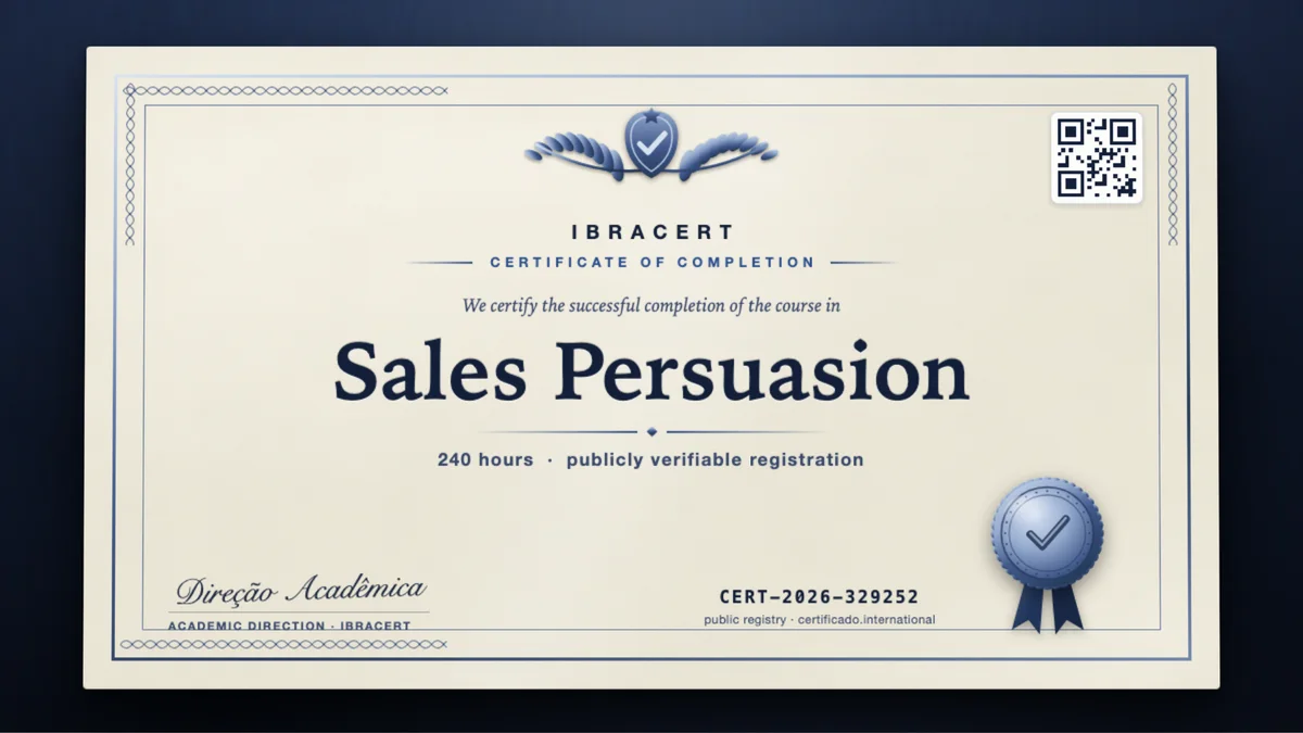 Cover of the Sales Persuasion course