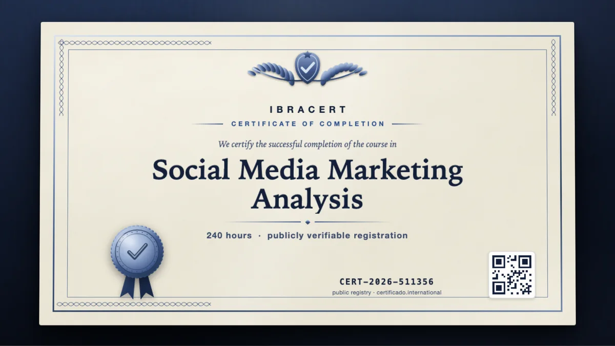 Cover of the Social Media Marketing Analysis course