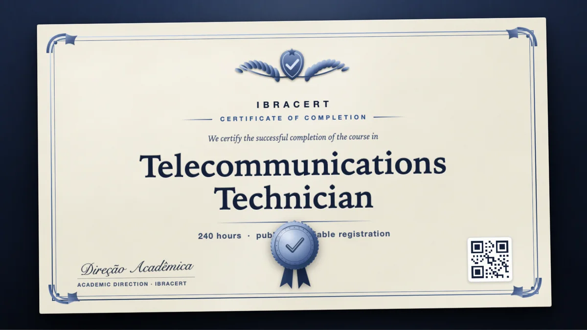 Cover of the Telecommunications Technician course