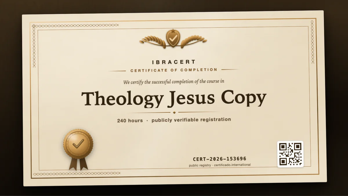 Cover of the Theology Jesus Copy course