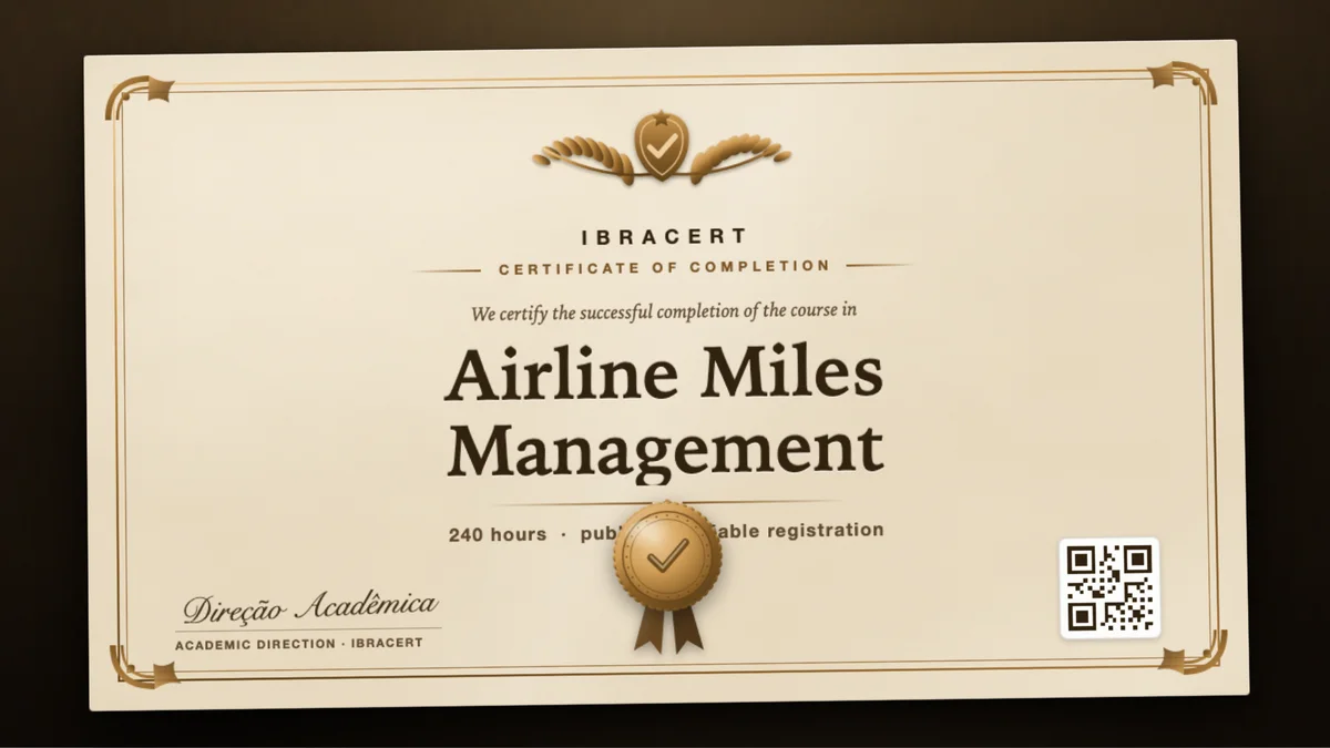 Cover of the Airline Miles Management course