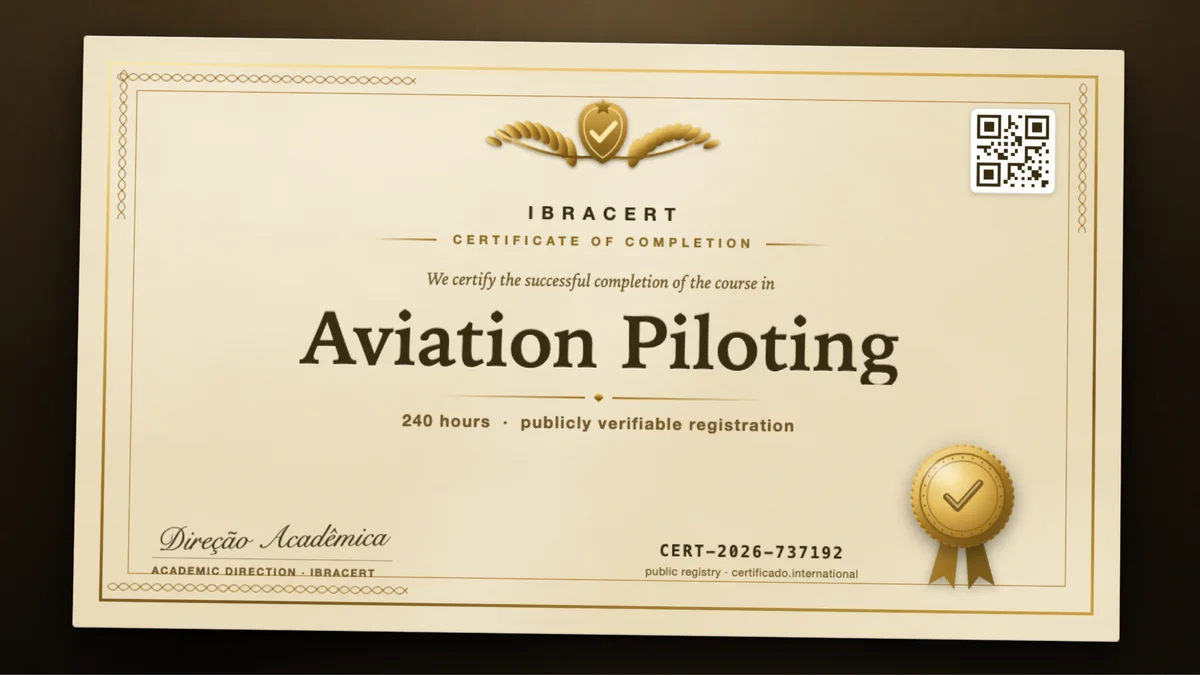 Cover of the Aviation Piloting course