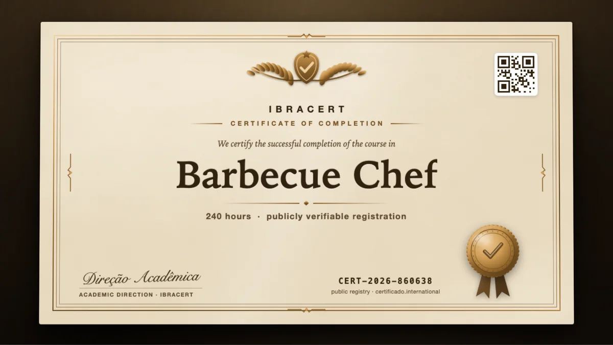 Cover of the Barbecue Chef course