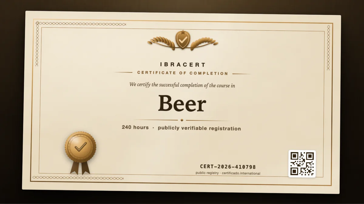 Cover of the Beer course
