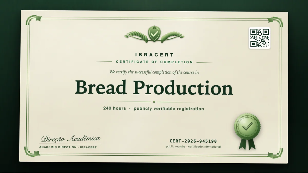 Cover of the Bread Production course