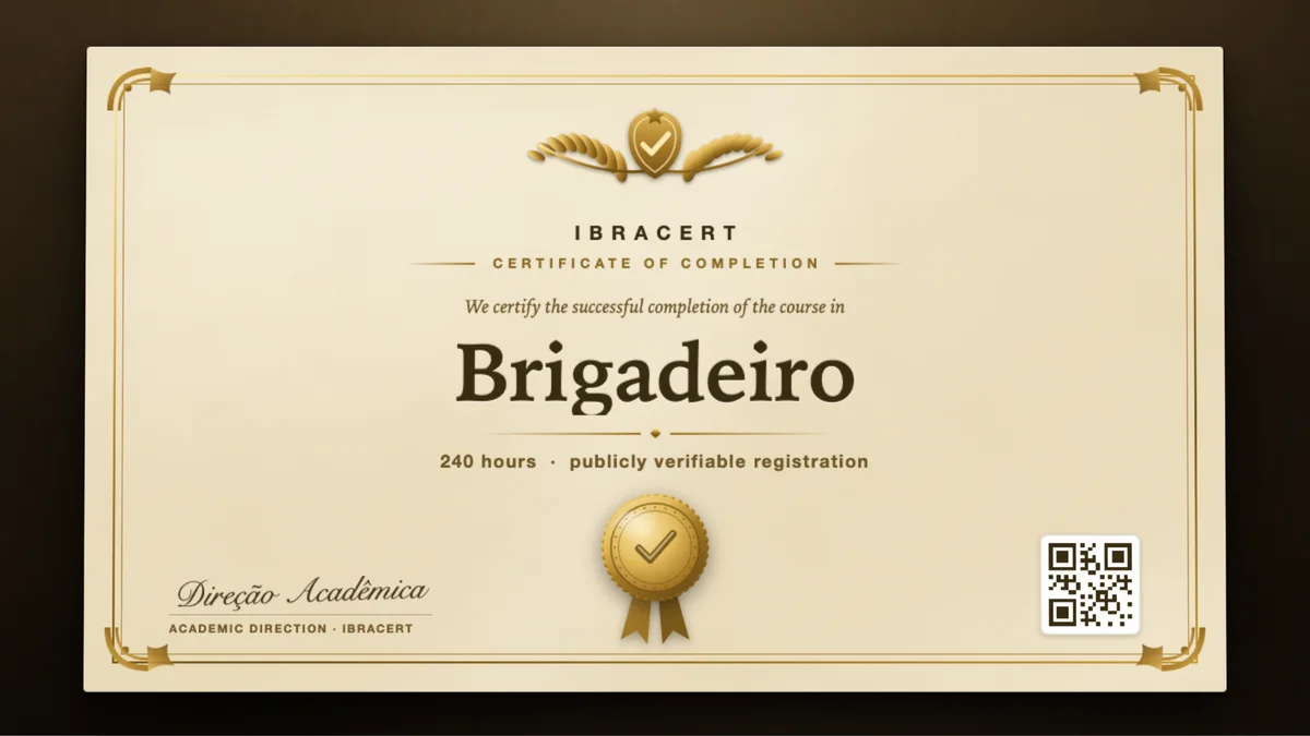Cover of the Brigadeiro course