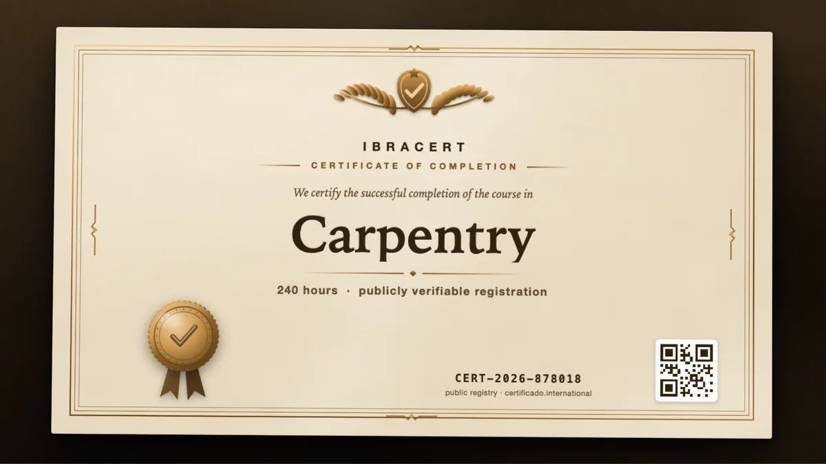 Cover of the Carpentry course