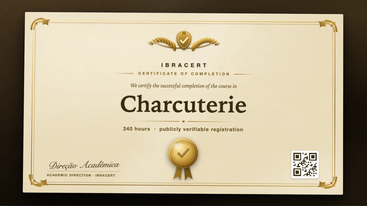 Cover of the Charcuterie course