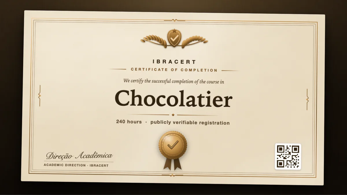 Cover of the Chocolatier course