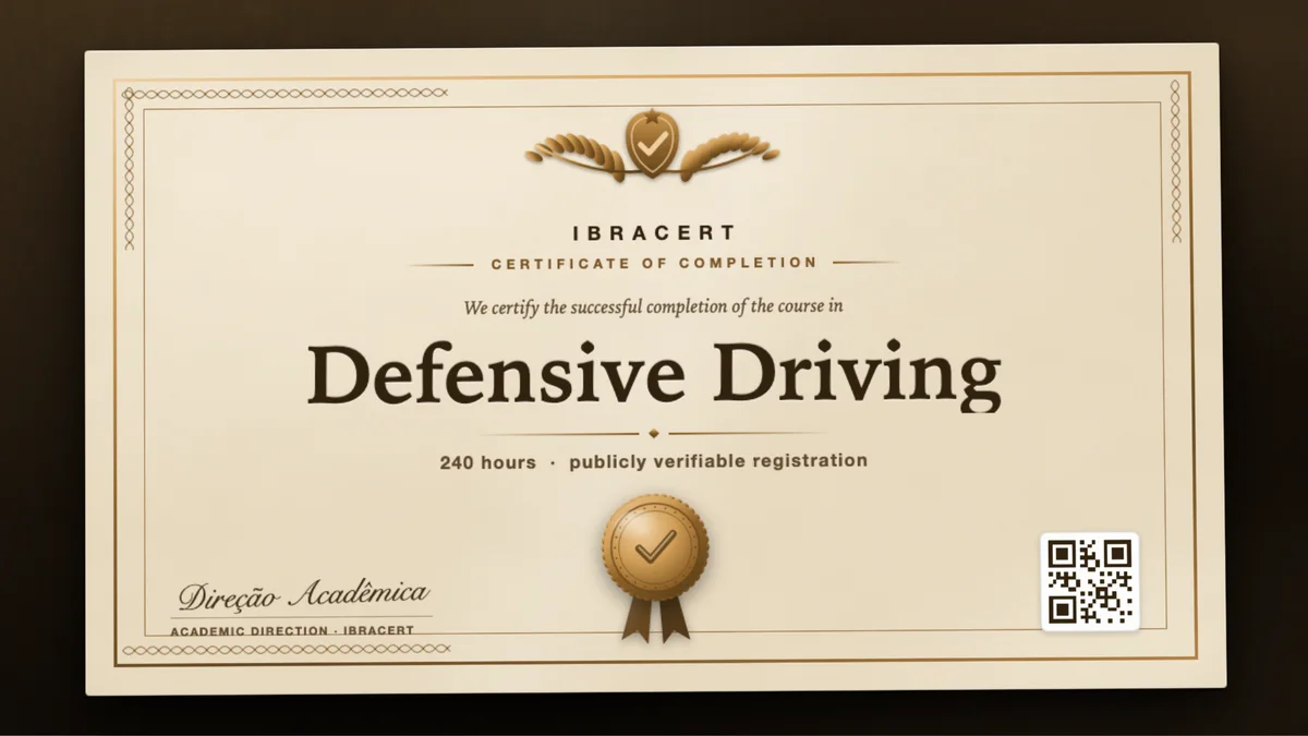 Cover of the Defensive Driving course