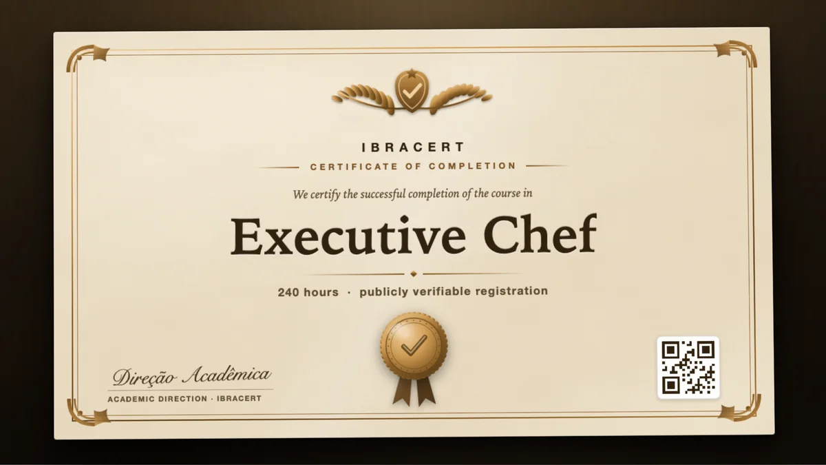 Cover of the Executive Chef course
