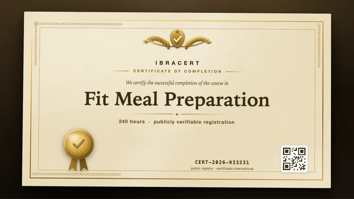 Cover of the Fit Meal Preparation course