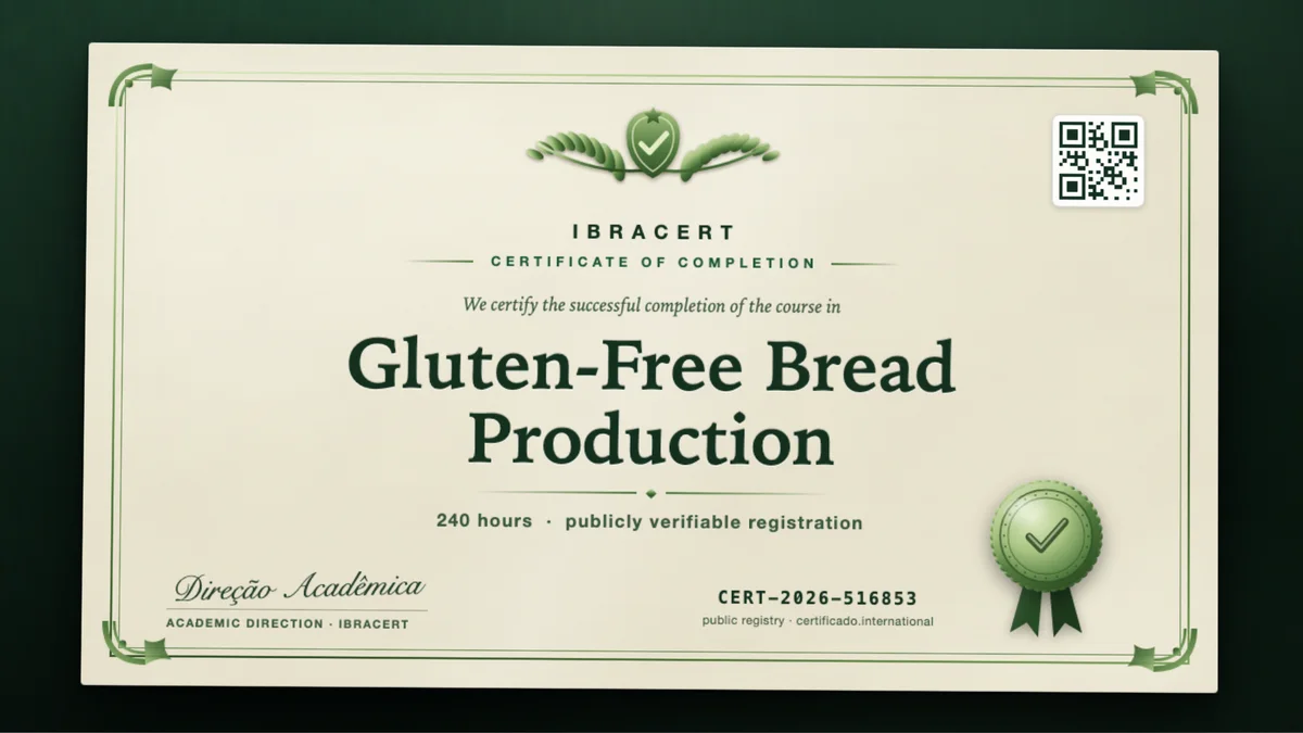 Cover of the Gluten-Free Bread Production course