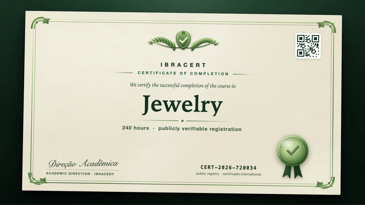 Cover of the Jewelry course