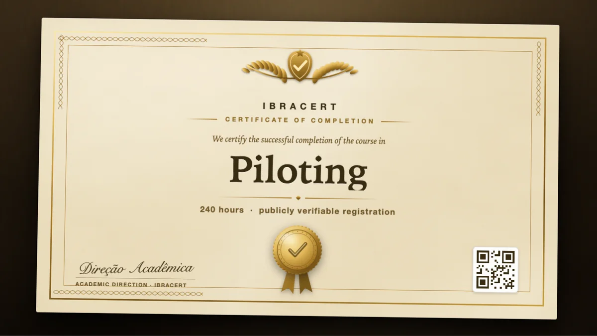 Cover of the Piloting course