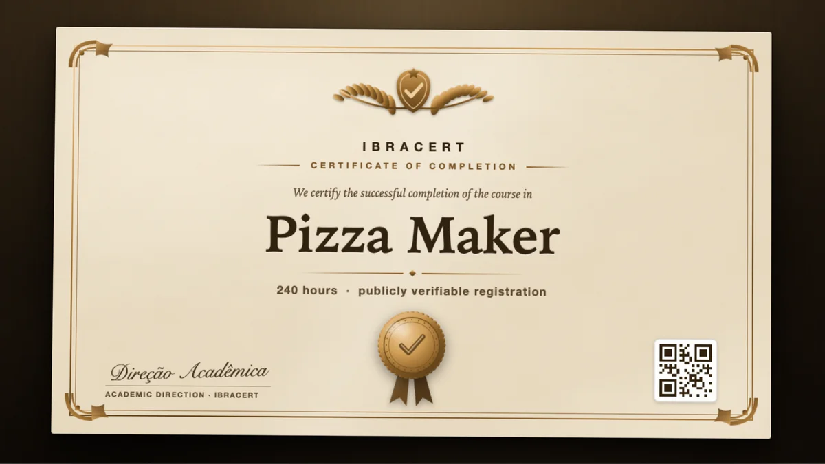 Cover of the Pizza Maker course