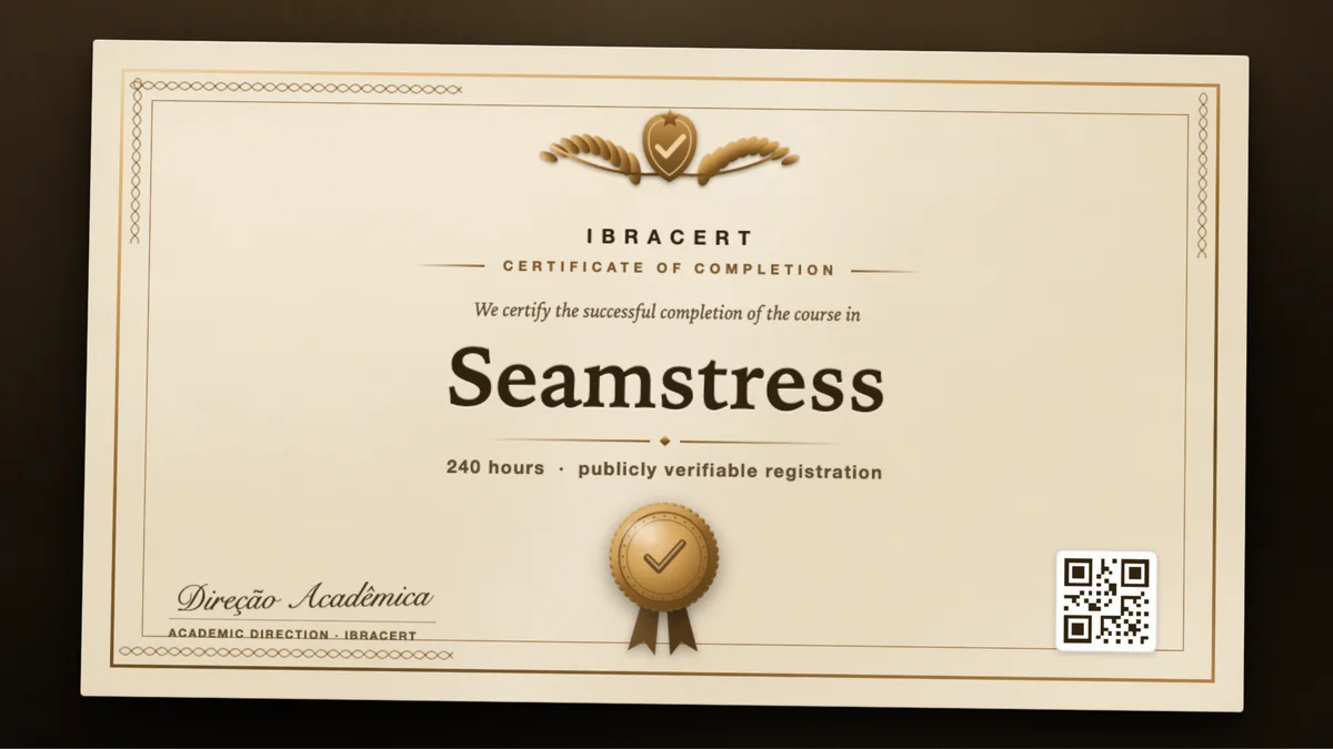 Cover of the Seamstress course