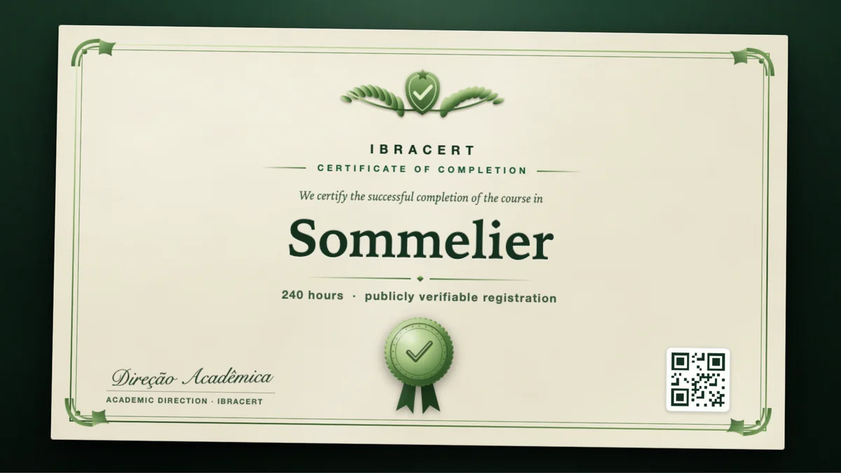 Cover of the Sommelier course