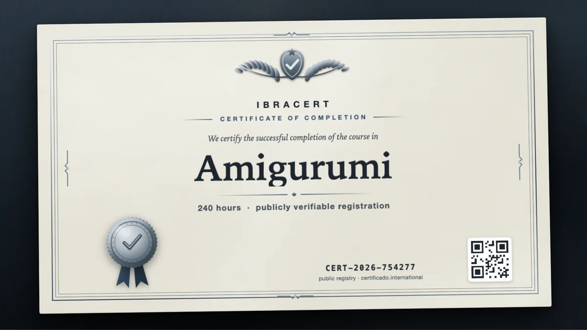 Cover of the Amigurumi course