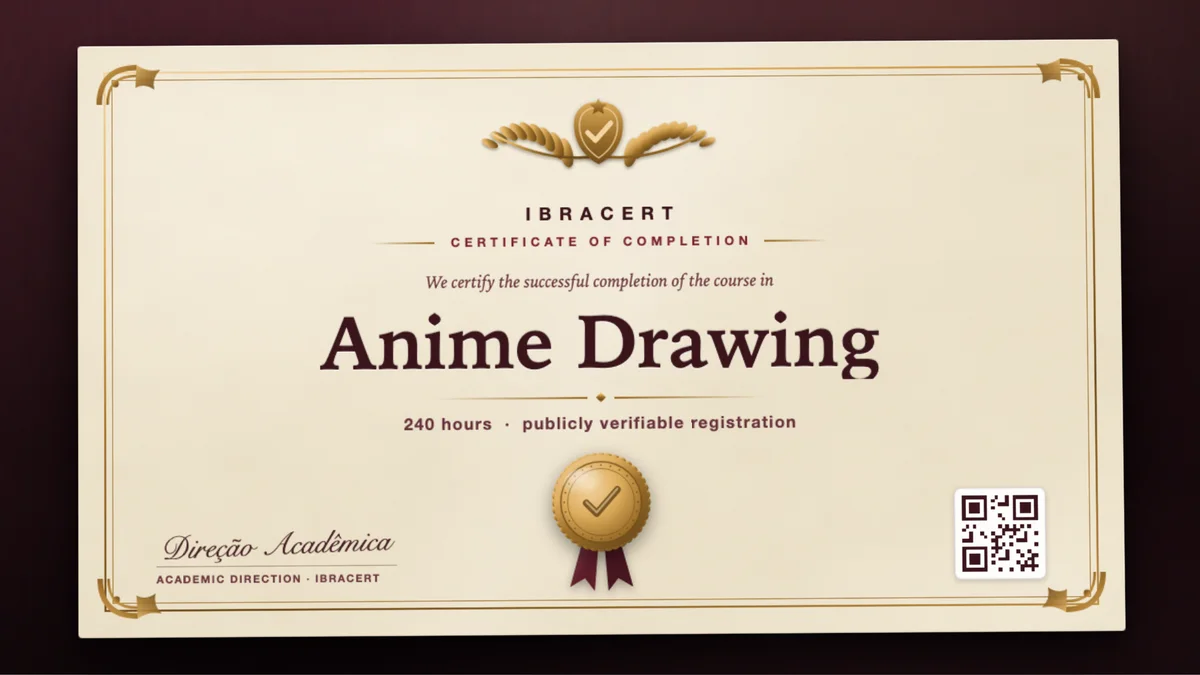 Cover of the Anime Drawing course