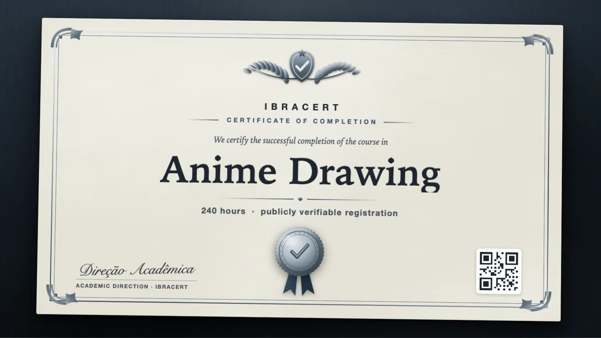 Cover of the Anime Drawing course