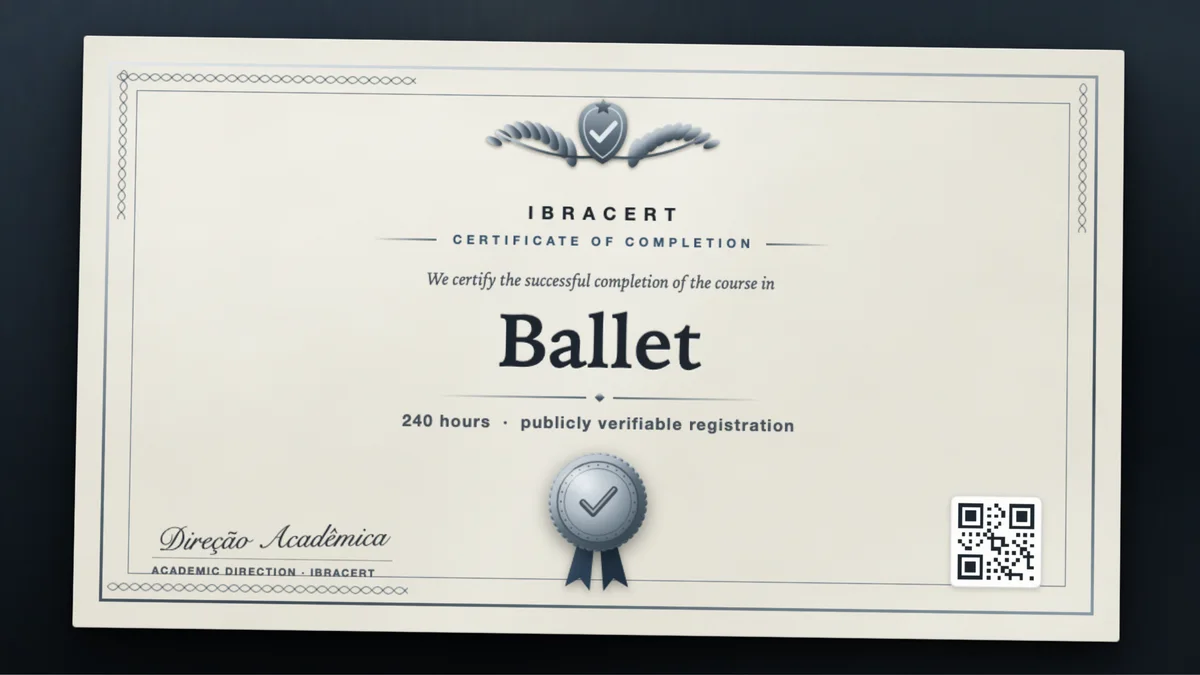 Cover of the Ballet course