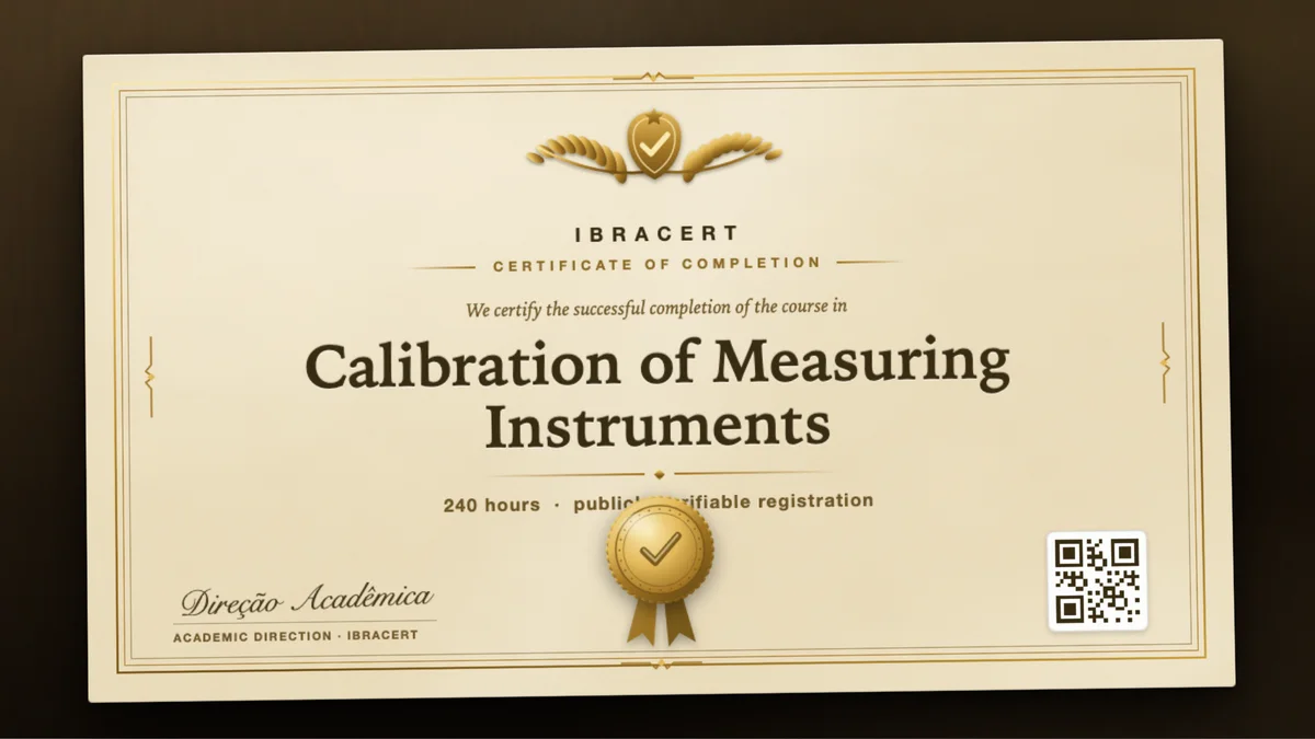 Cover of the Calibration of Measuring Instruments course