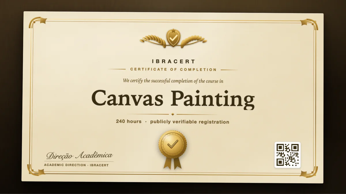 Cover of the Canvas Painting course