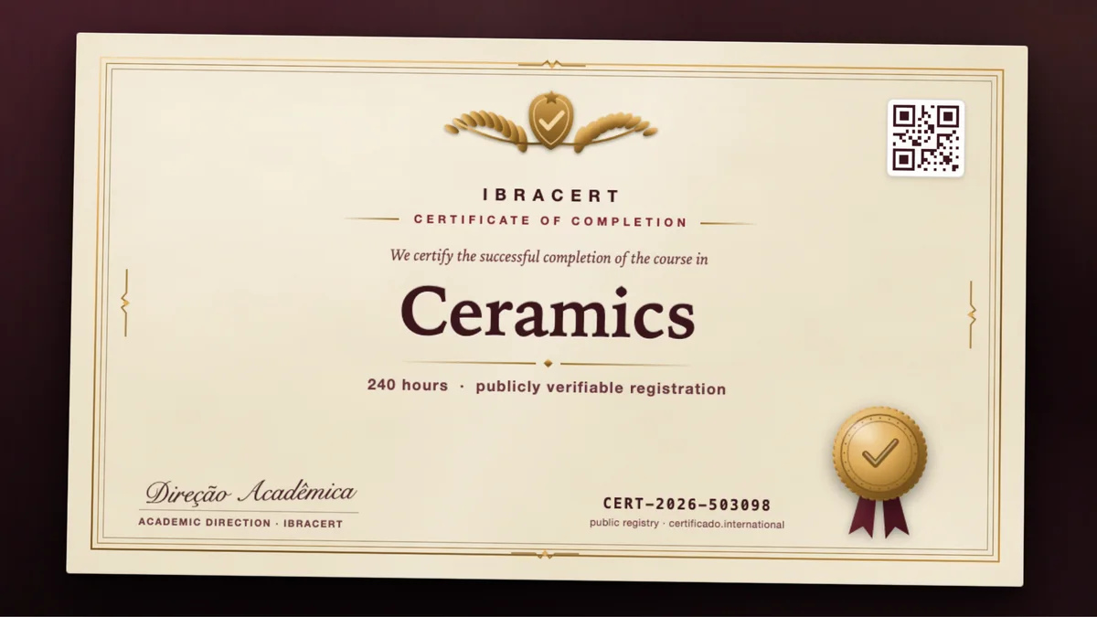 Cover of the Ceramics course