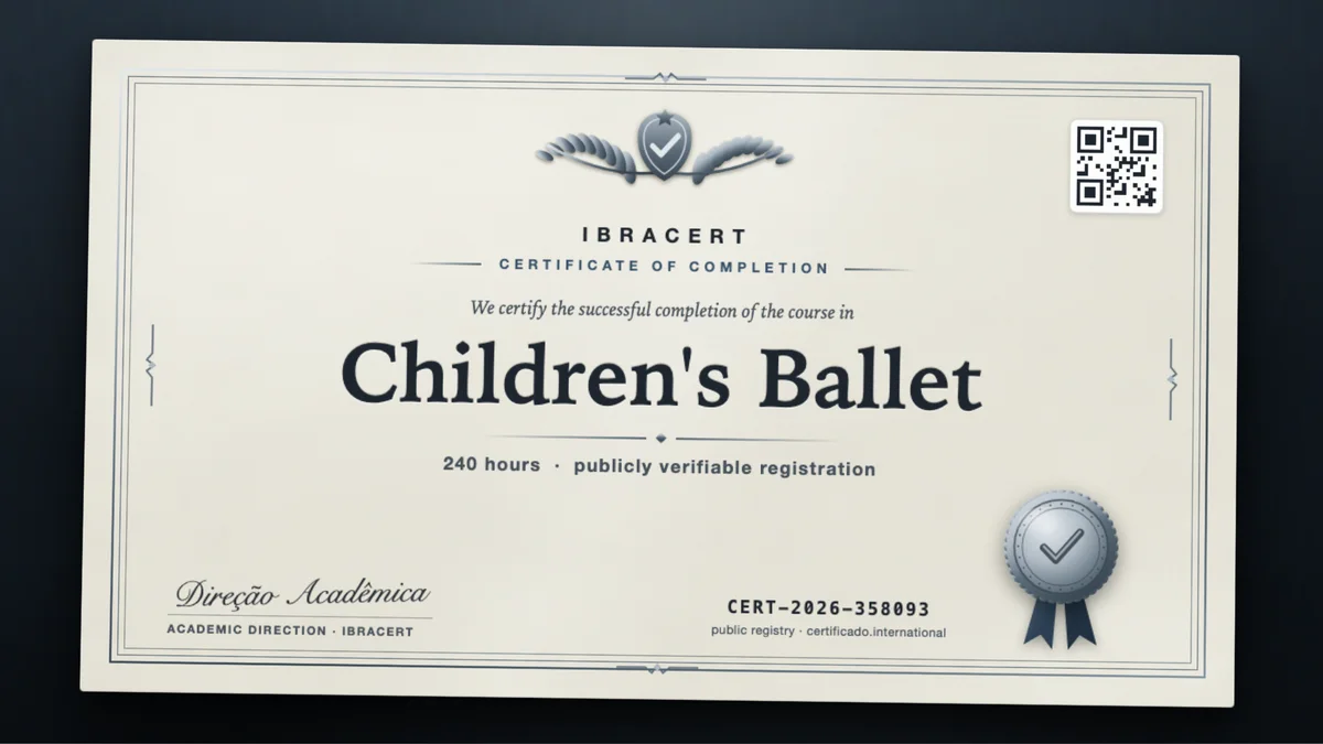 Cover of the Children's Ballet course