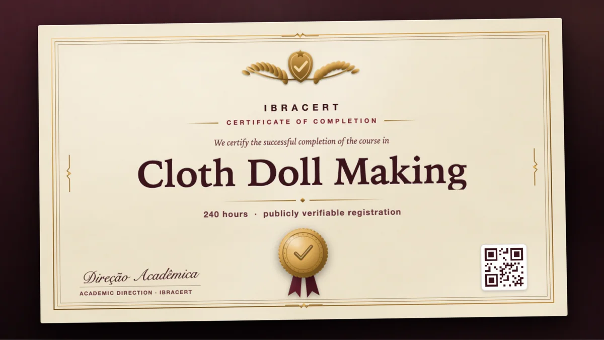 Cover of the Cloth Doll Making course