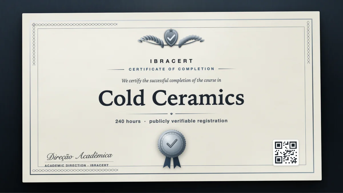 Cover of the Cold Ceramics course