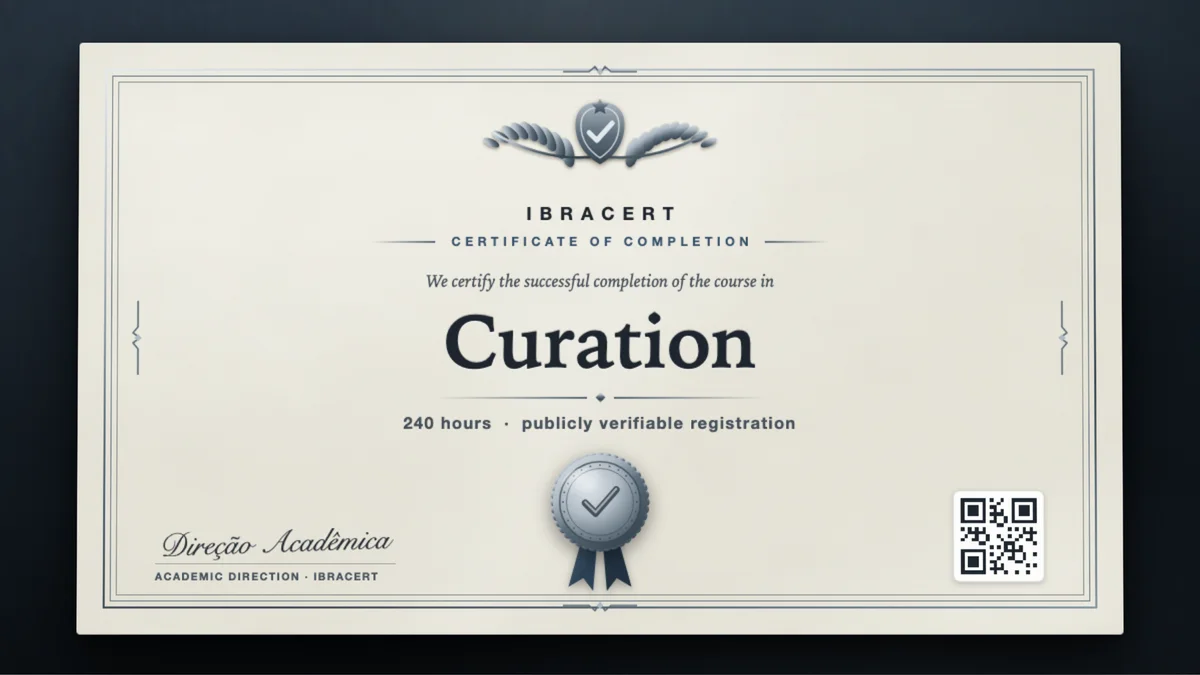 Cover of the Curation course