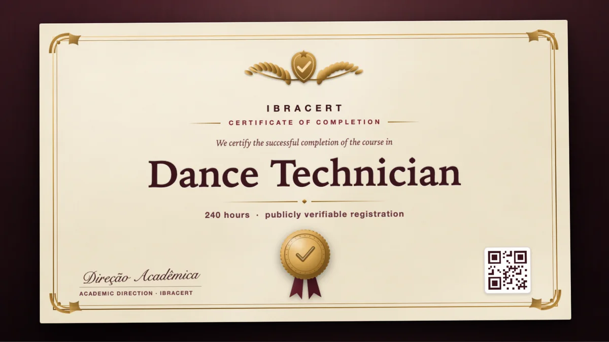 Cover of the Dance Technician course
