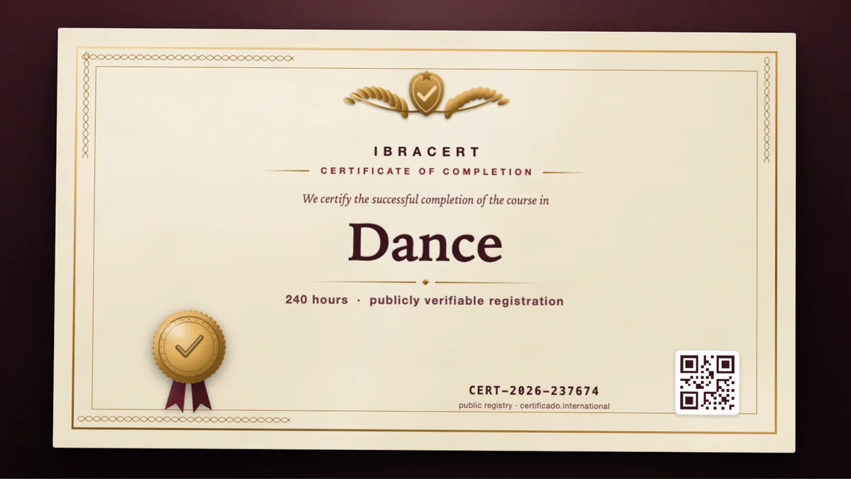 Cover of the Dance course