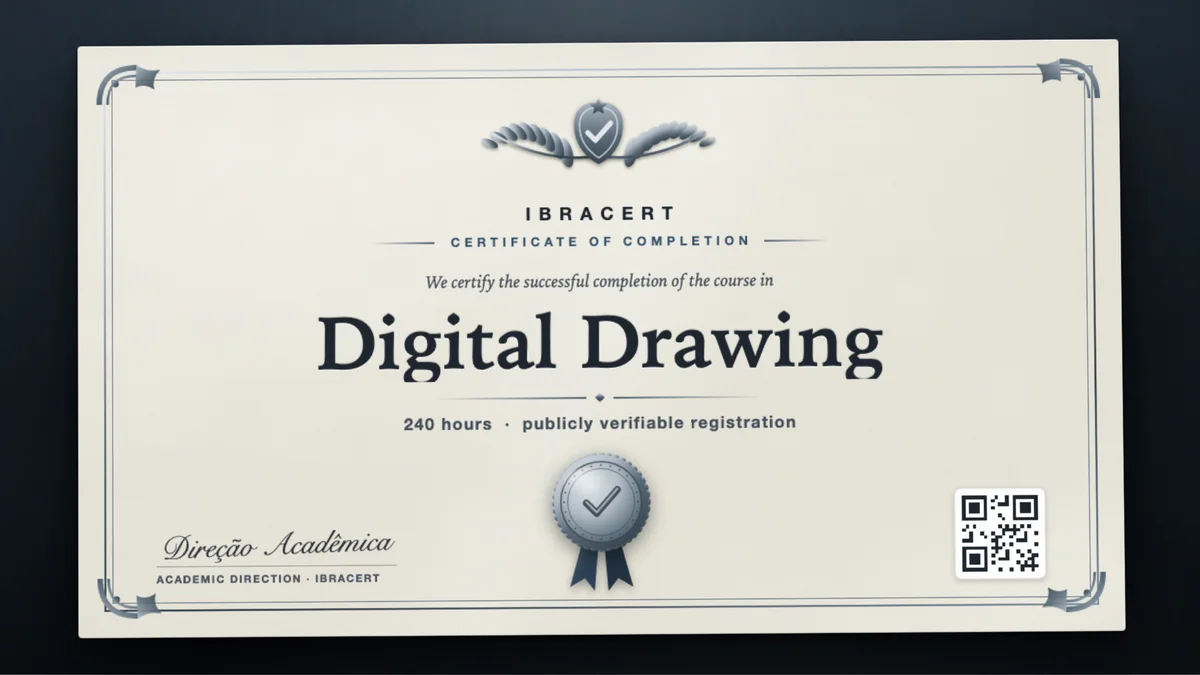 Cover of the Digital Drawing course